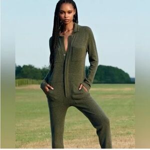 NakedCashmere Olive Green Jumpsuit